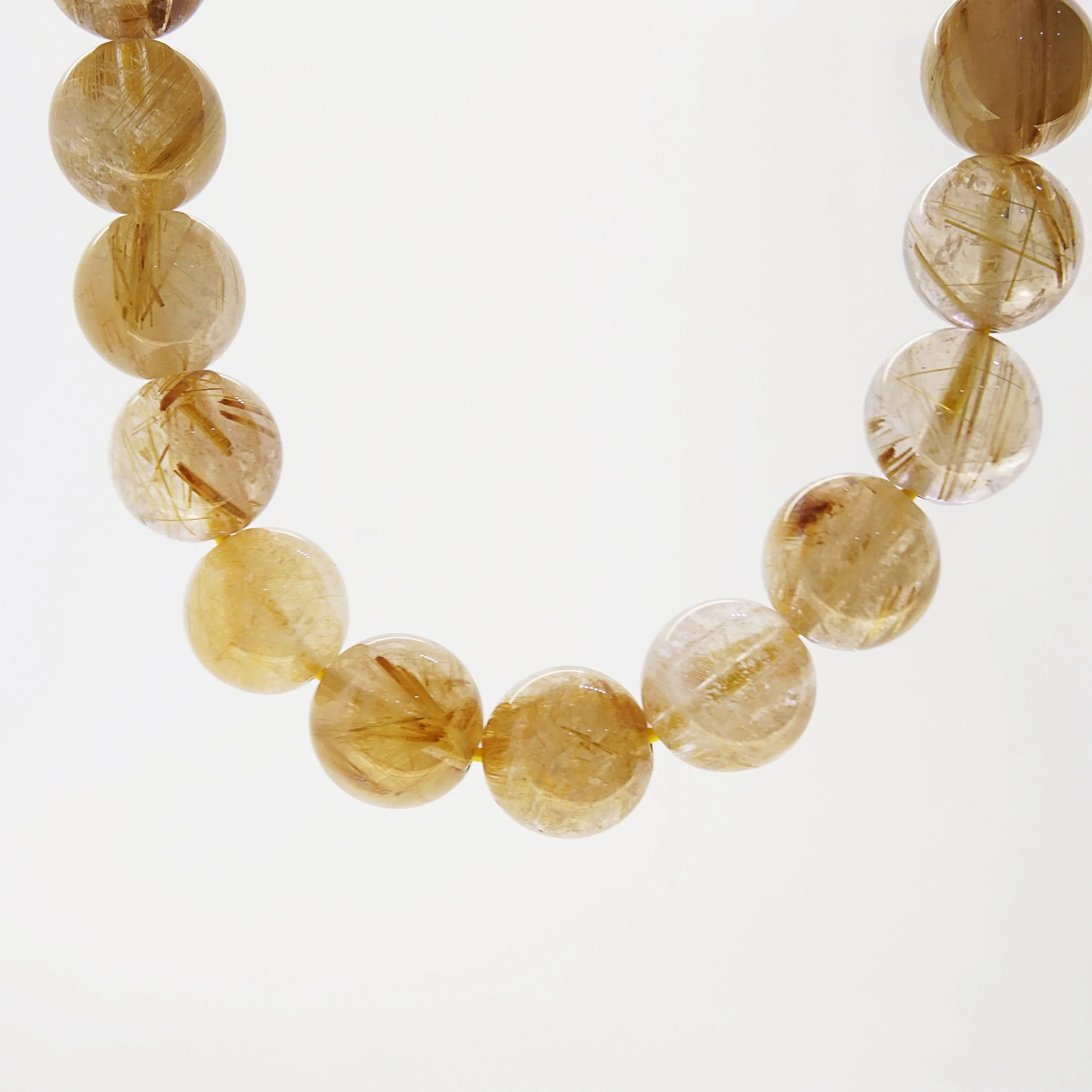 Golden Rutilated Quartz 10mm