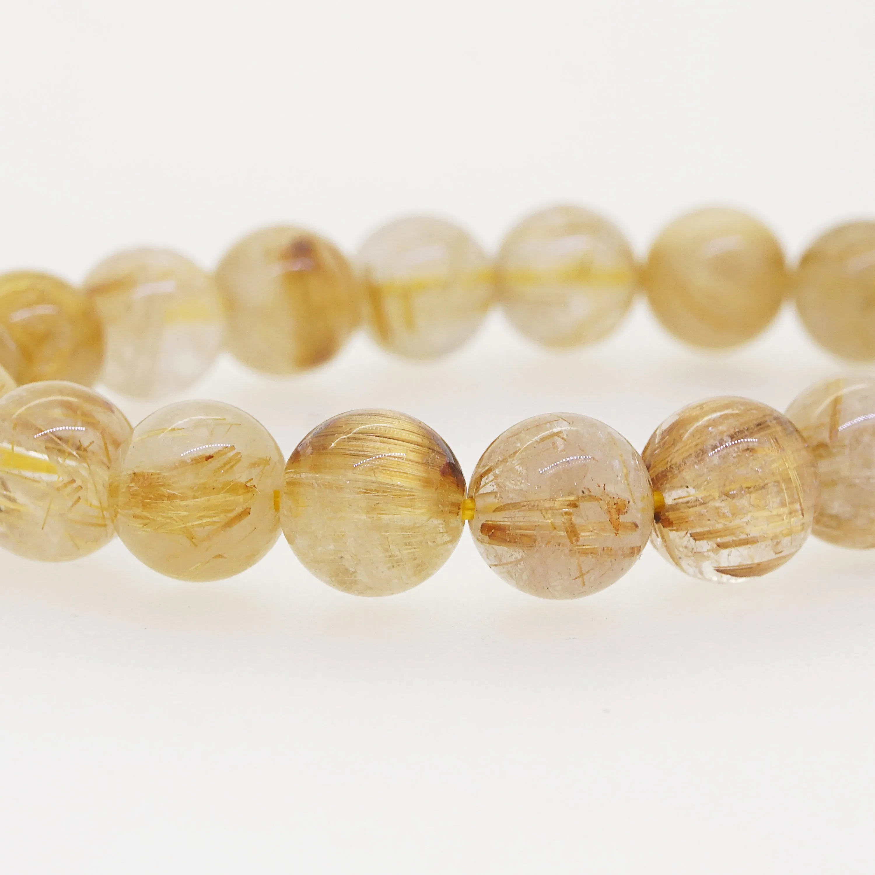 Golden Rutilated Quartz 10mm