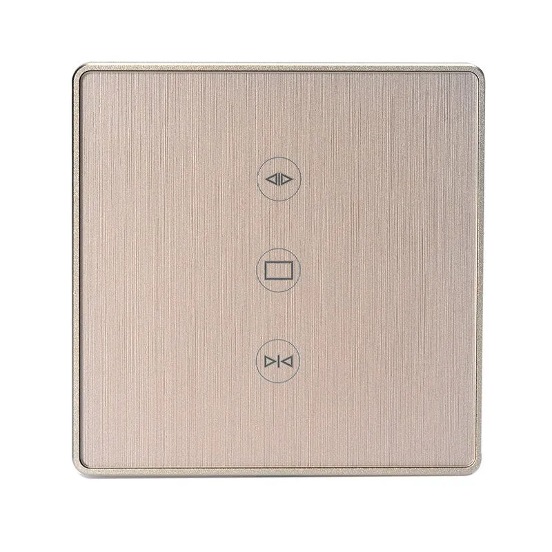 Gold/Silver Tuya Smart Life WiFi Curtain Switch for Electric Motorized Curtain Blind Roller Shutter works with Alexa&Google home