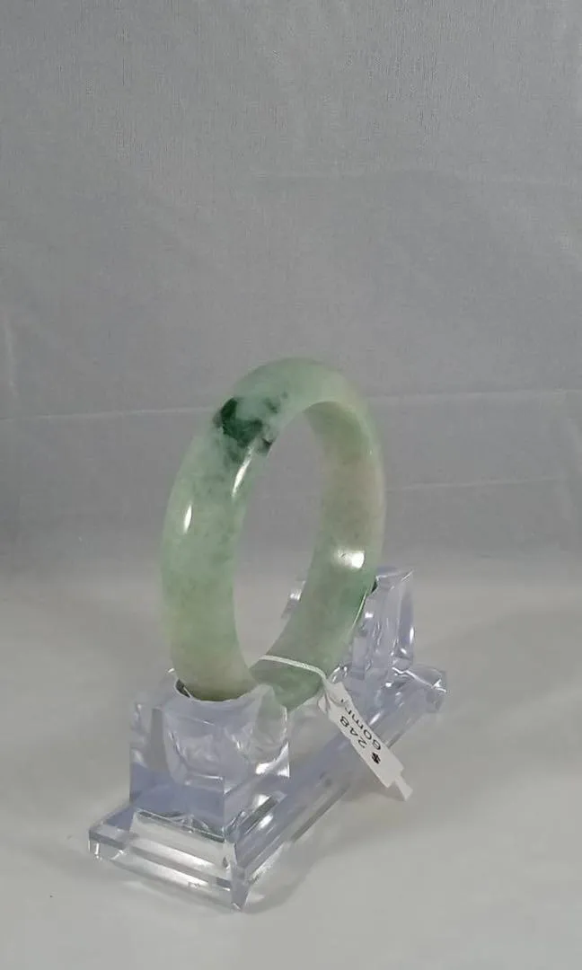 Grade A Natural Jade Bangle no certificate (JBDEC19-0002)
