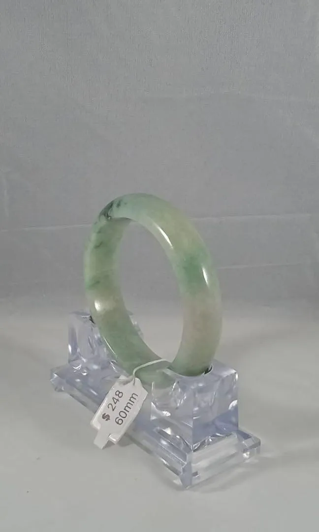 Grade A Natural Jade Bangle no certificate (JBDEC19-0002)