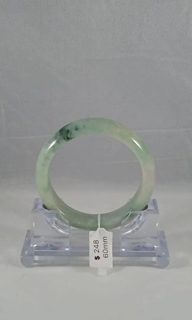 Grade A Natural Jade Bangle no certificate (JBDEC19-0002)