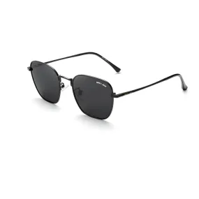 GREY JACK Polygon Polarized Minimalist Latest Stylish Sunglasses for Men Women 2366
