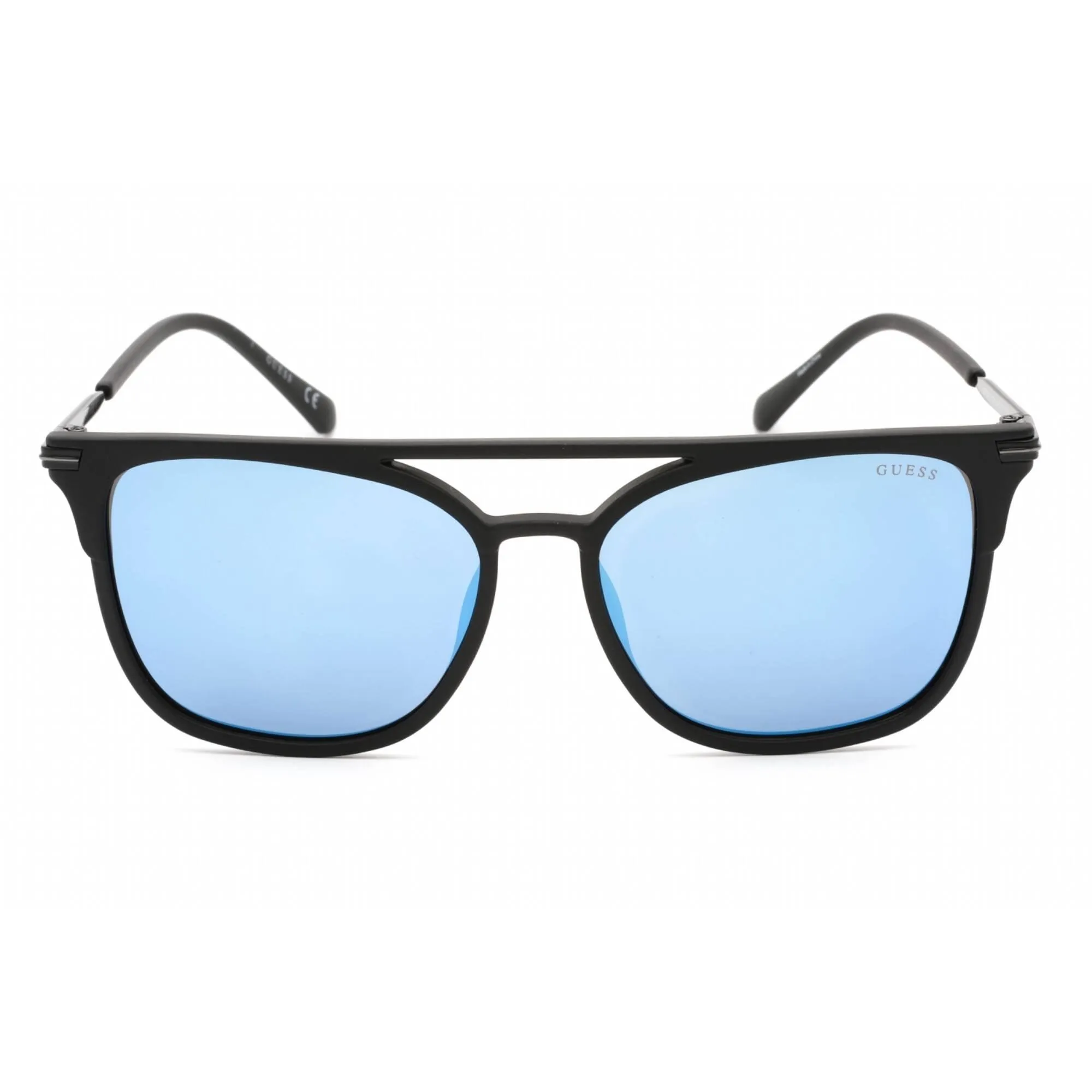 Guess Factory Women's Sunglasses - Full Rim Matte Black Plastic Cat Eye | GF5077 02X