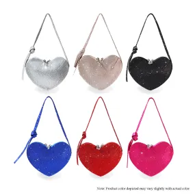 H-HEART HEART SHAPE CROSSBODY BAG