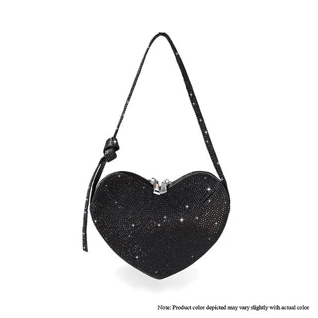 H-HEART HEART SHAPE CROSSBODY BAG