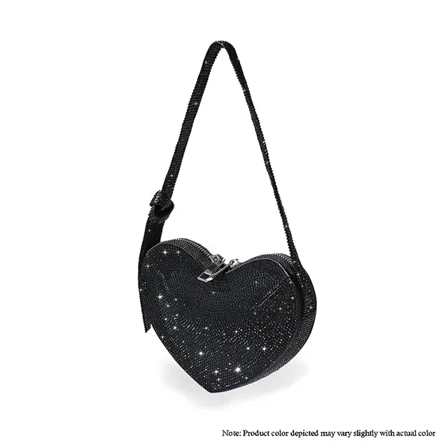 H-HEART HEART SHAPE CROSSBODY BAG