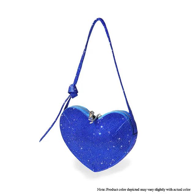 H-HEART HEART SHAPE CROSSBODY BAG