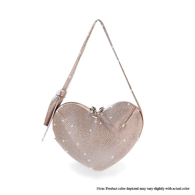 H-HEART HEART SHAPE CROSSBODY BAG