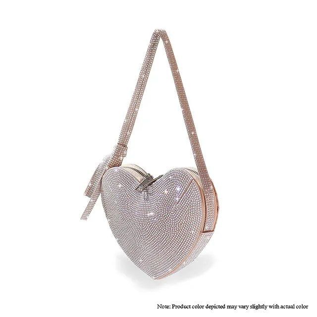 H-HEART HEART SHAPE CROSSBODY BAG