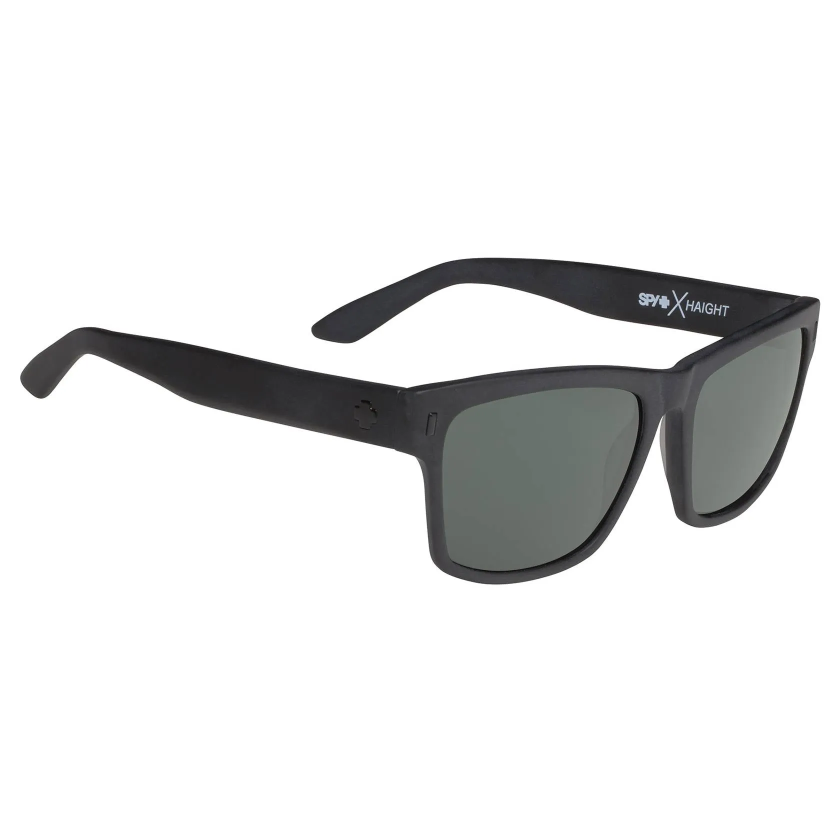 Haight Matte Black / Happy Grey Green Sunglasses