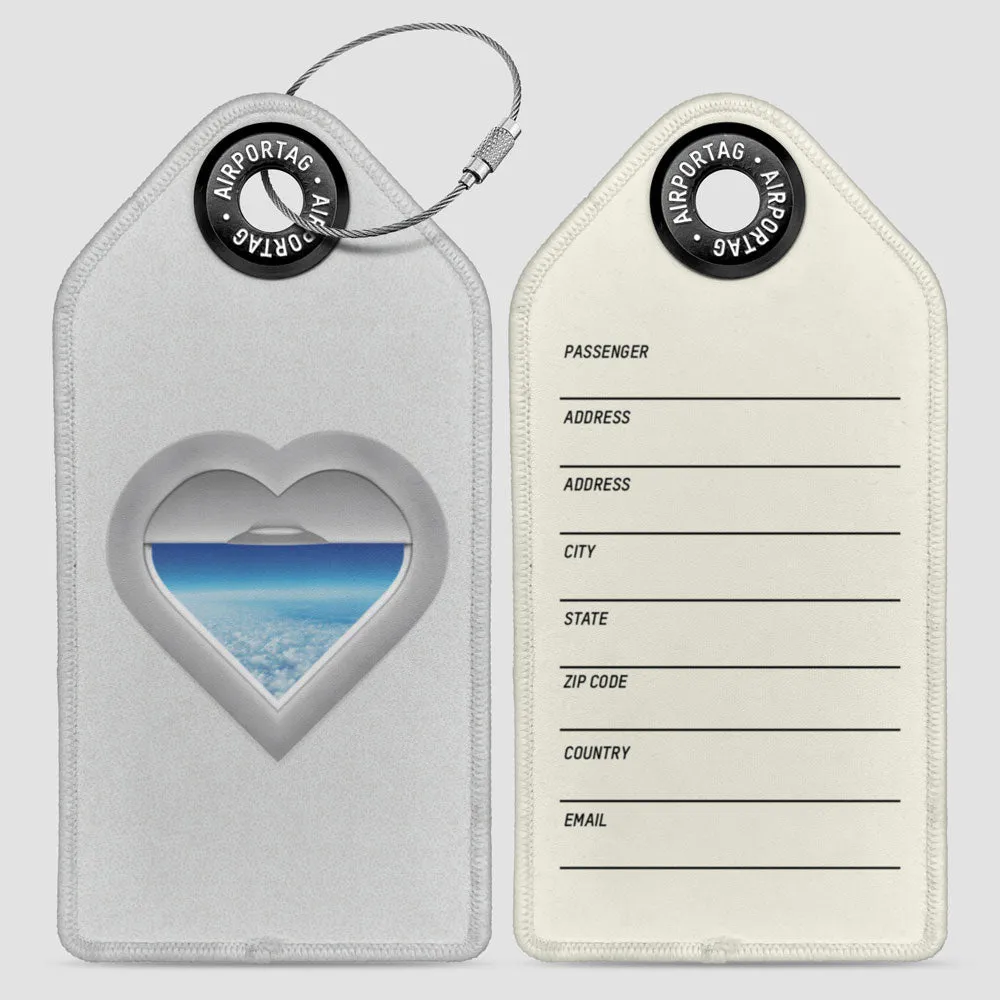 Heart Window - Luggage Tag