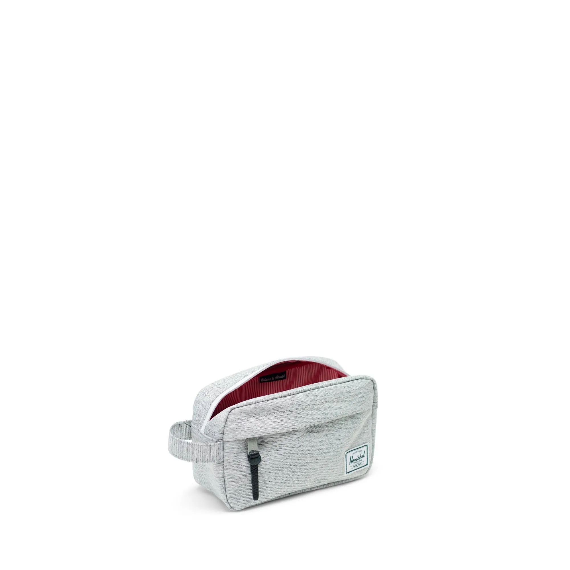 Herschel Chapter dopp kit, light grey crosshatch