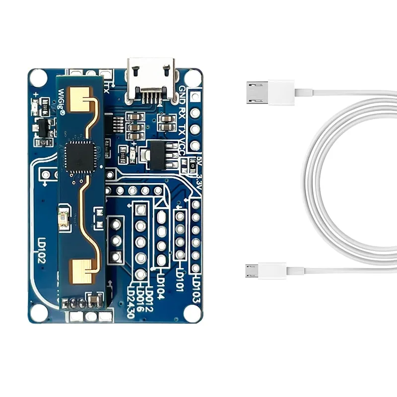 Hi-Link New HLK-LD2410 5V Mini High Sensitivity 24GHz Human Presence Status Sensor Radar Module Consumer Electronic