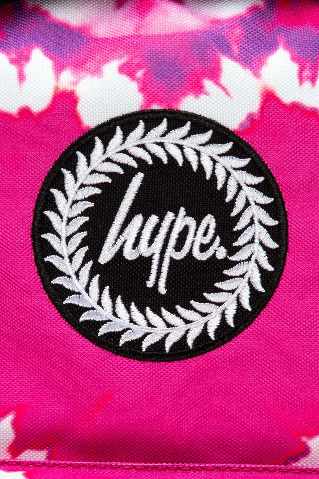 Hype Pink Heart Hippy Tie Dye Backpack