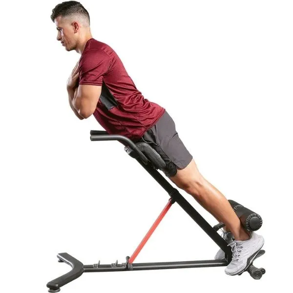 Hyperextension Roman Chair With Dip Station