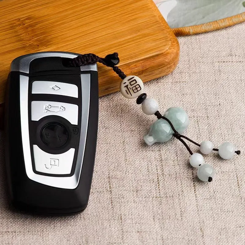 Jade Calabash Phone Chain-Fengshui Protecion