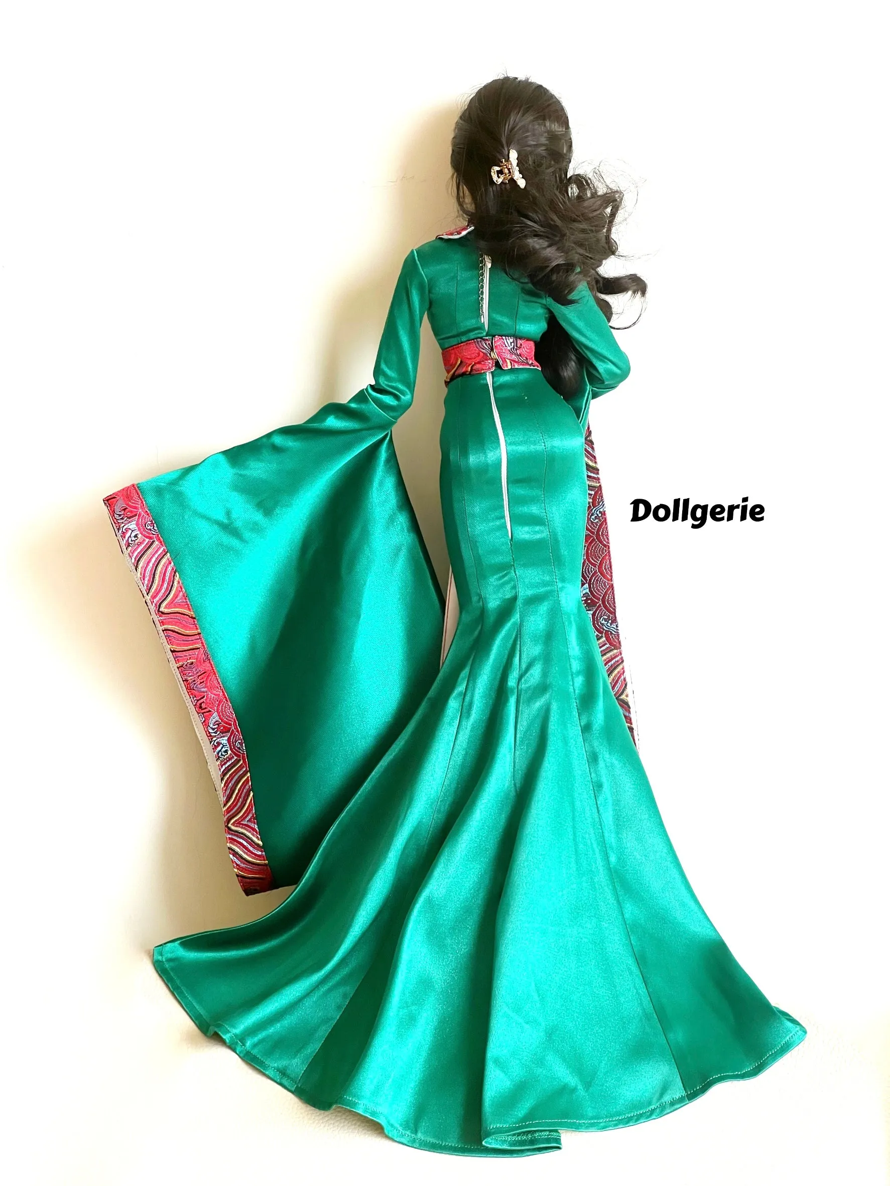 Jade Empress Gown for SmartDoll / DD (fits for L bust)
