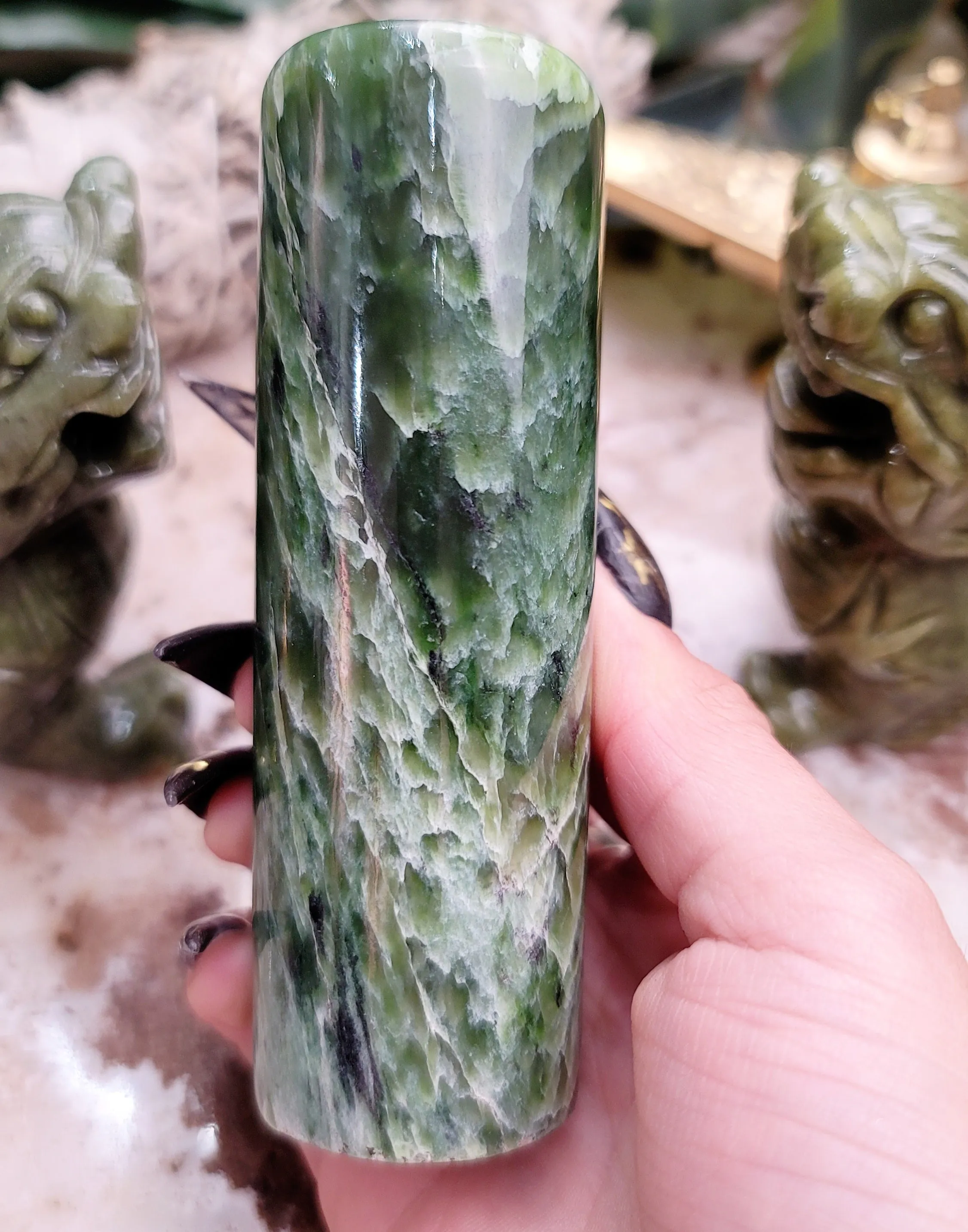 Jade Harmanizer for Abundance, Health and Protection