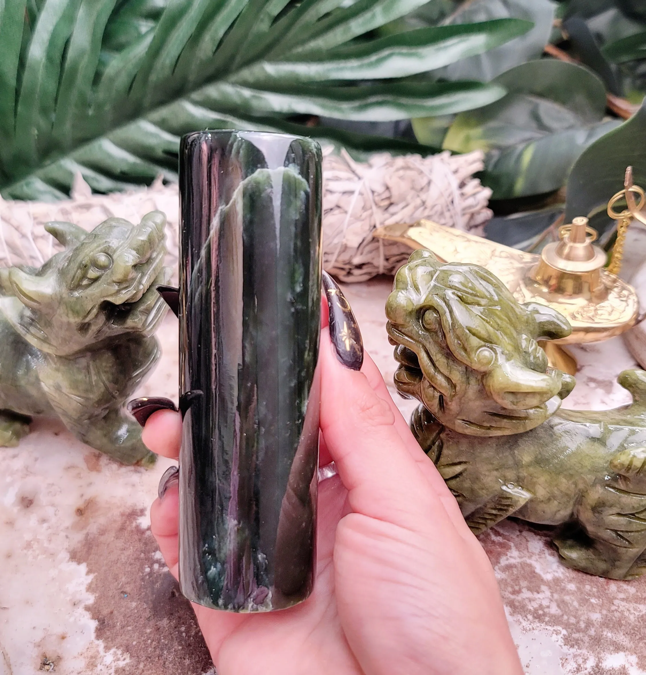 Jade Harmanizer for Abundance, Health and Protection
