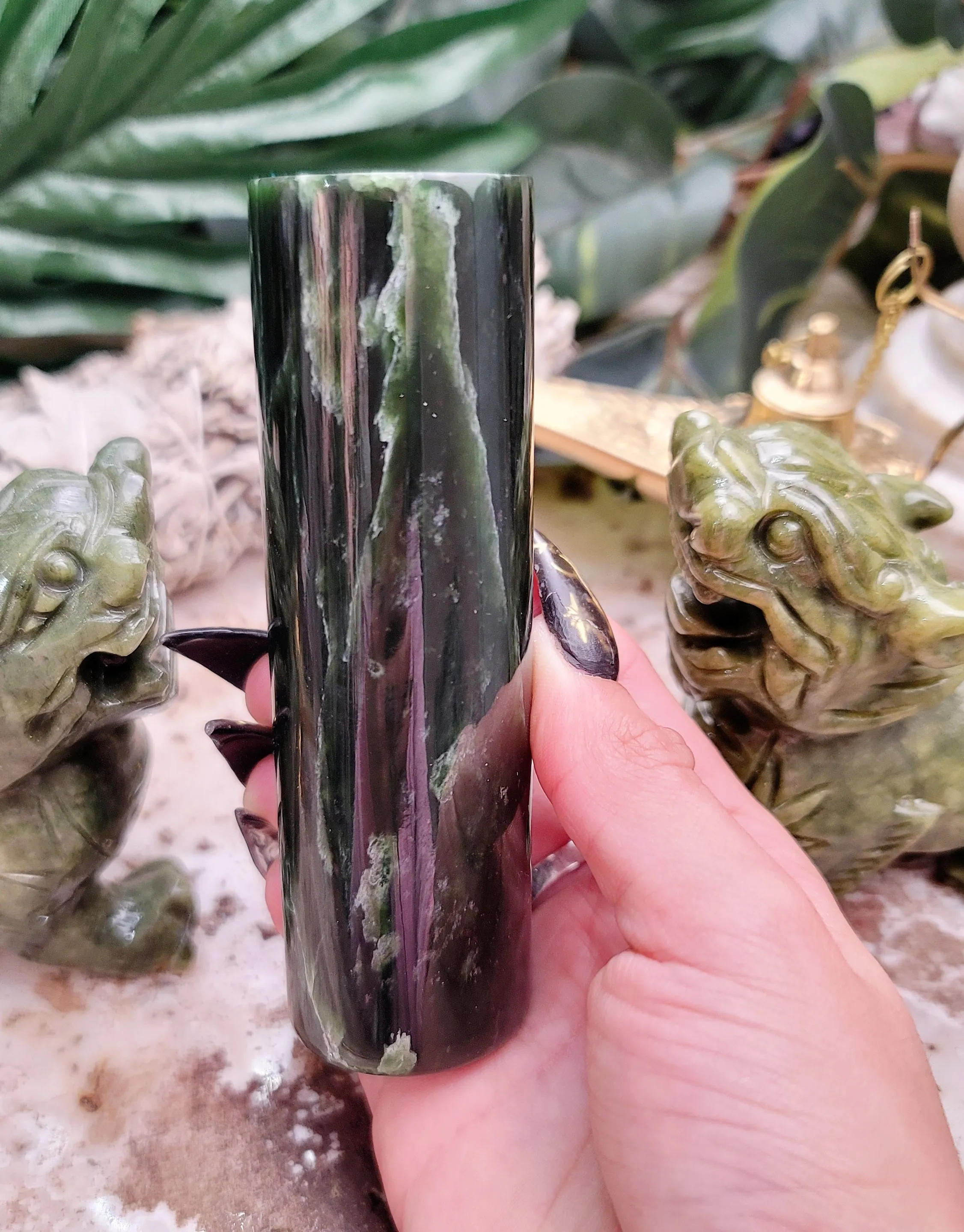 Jade Harmanizer for Abundance, Health and Protection