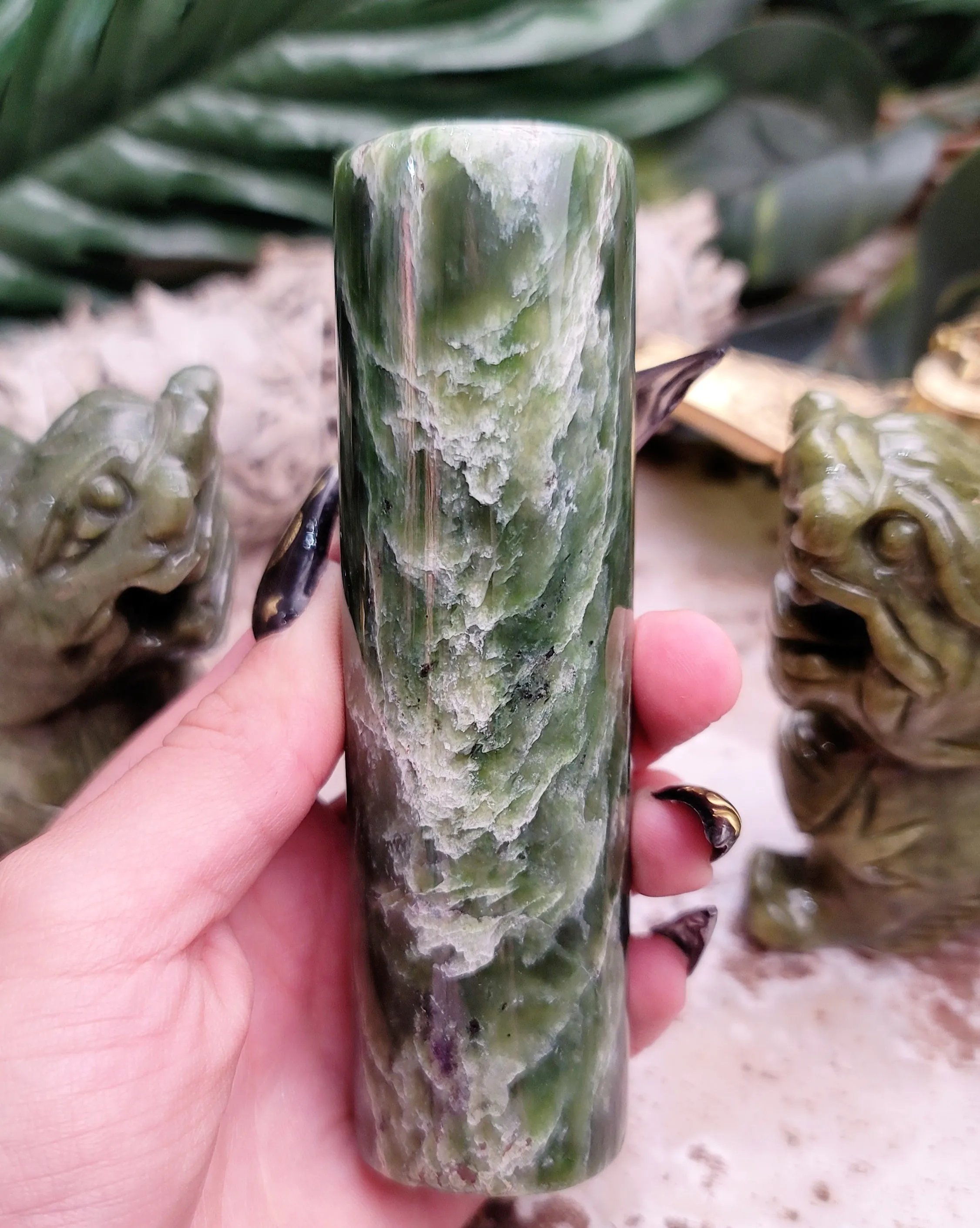 Jade Harmanizer for Abundance, Health and Protection