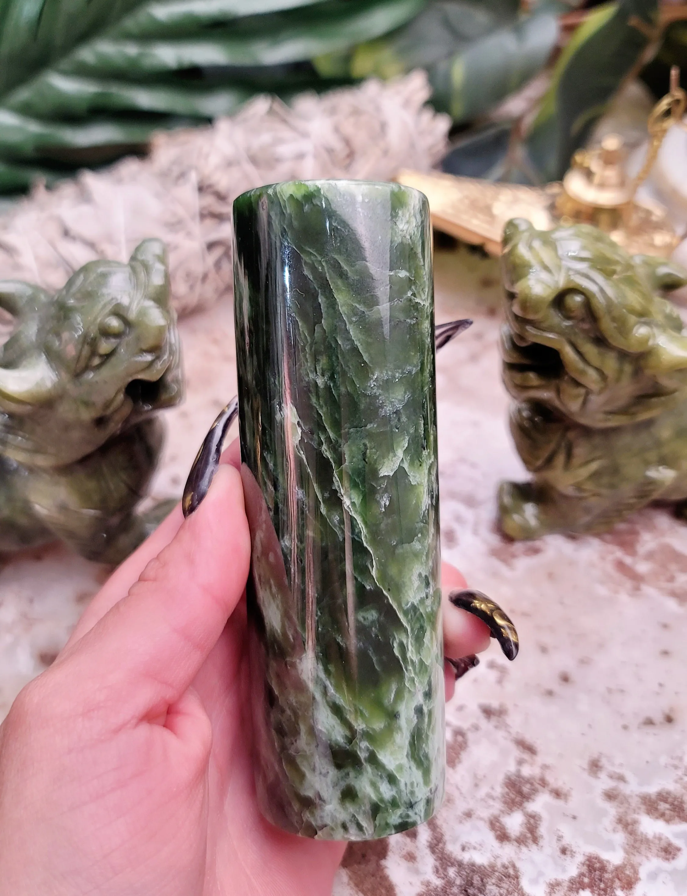 Jade Harmanizer for Abundance, Health and Protection