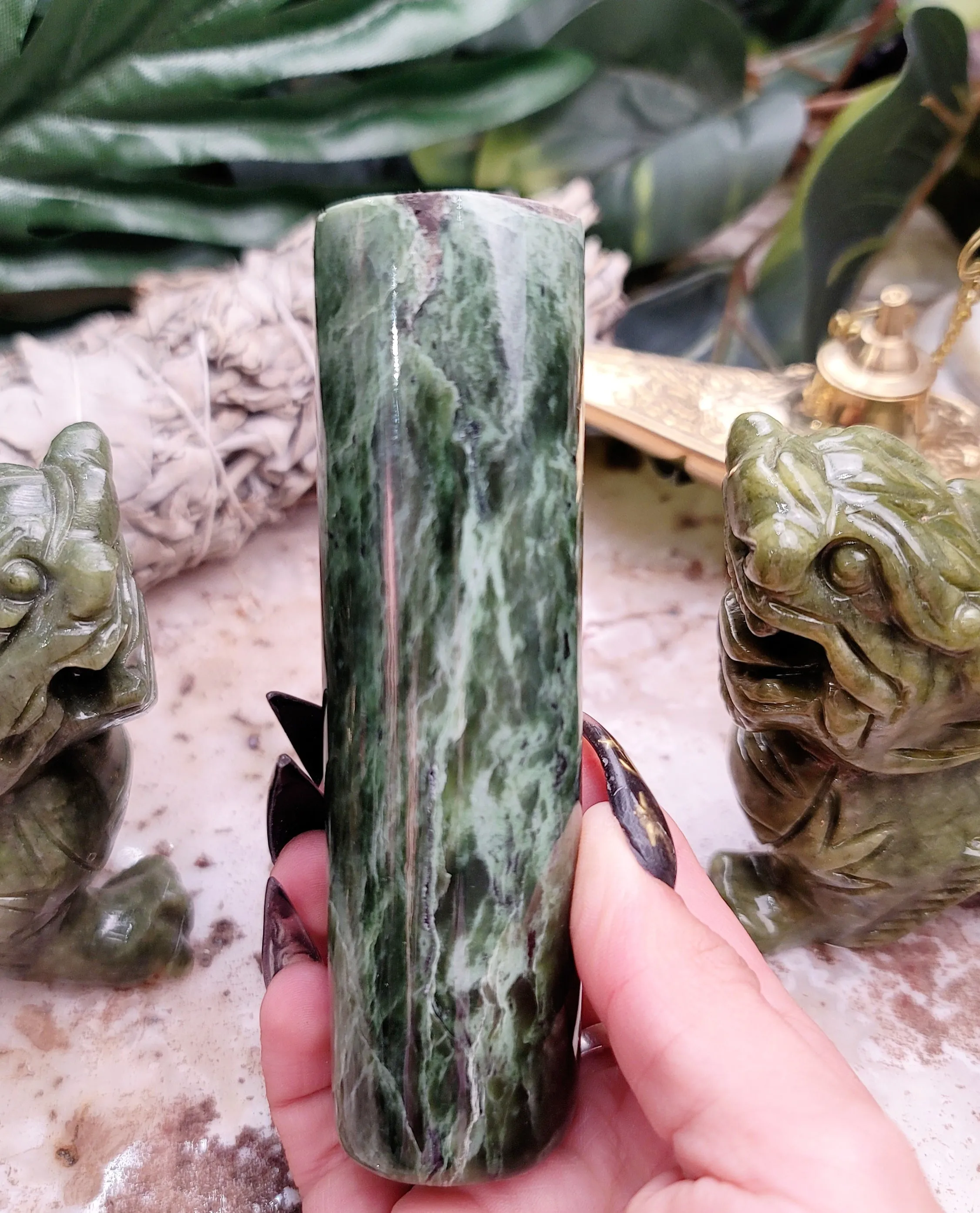 Jade Harmanizer for Abundance, Health and Protection