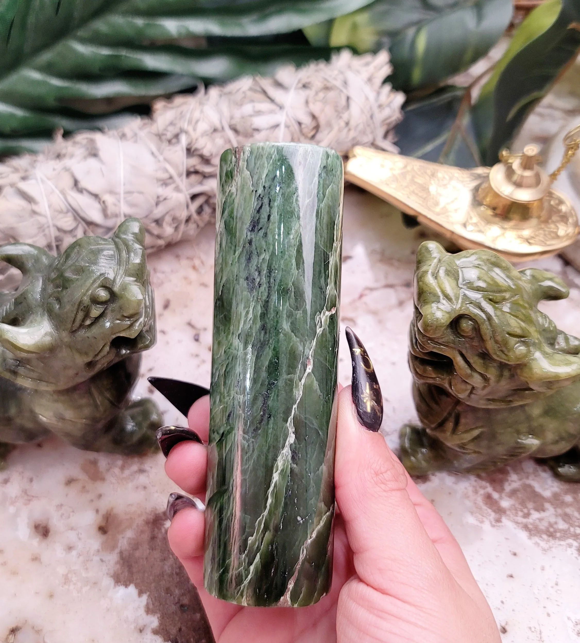 Jade Harmanizer for Abundance, Health and Protection