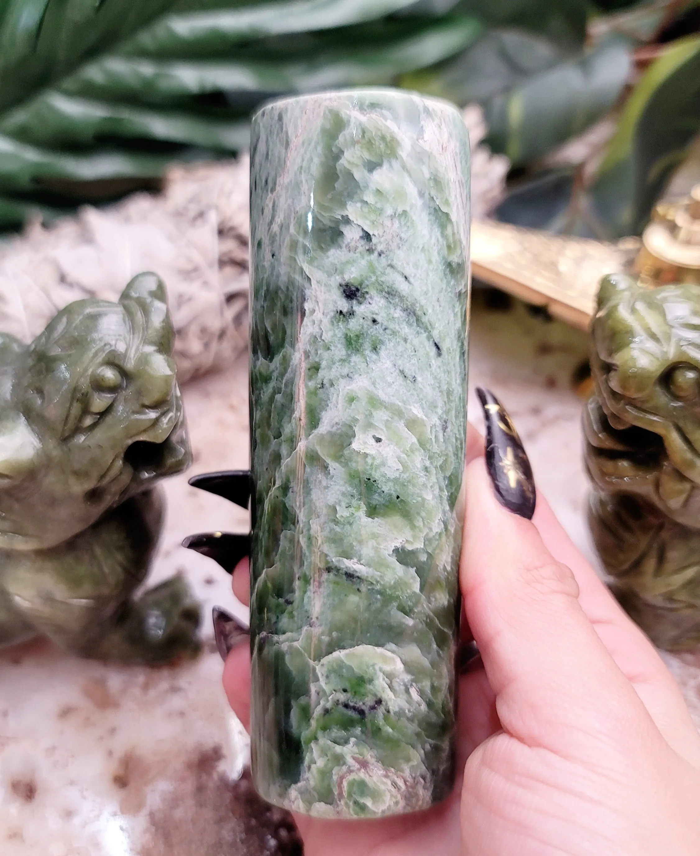 Jade Harmanizer for Abundance, Health and Protection