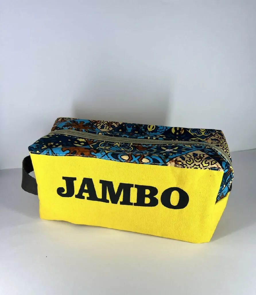Jambo Canvas Washbag