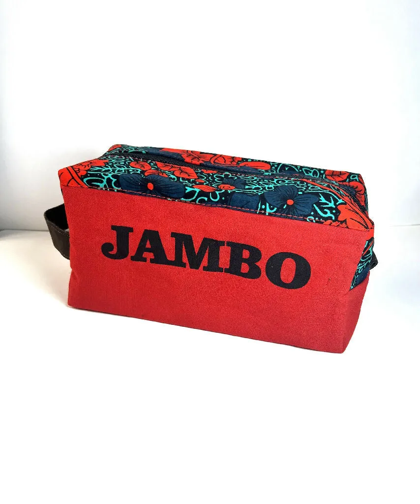 Jambo Canvas Washbag
