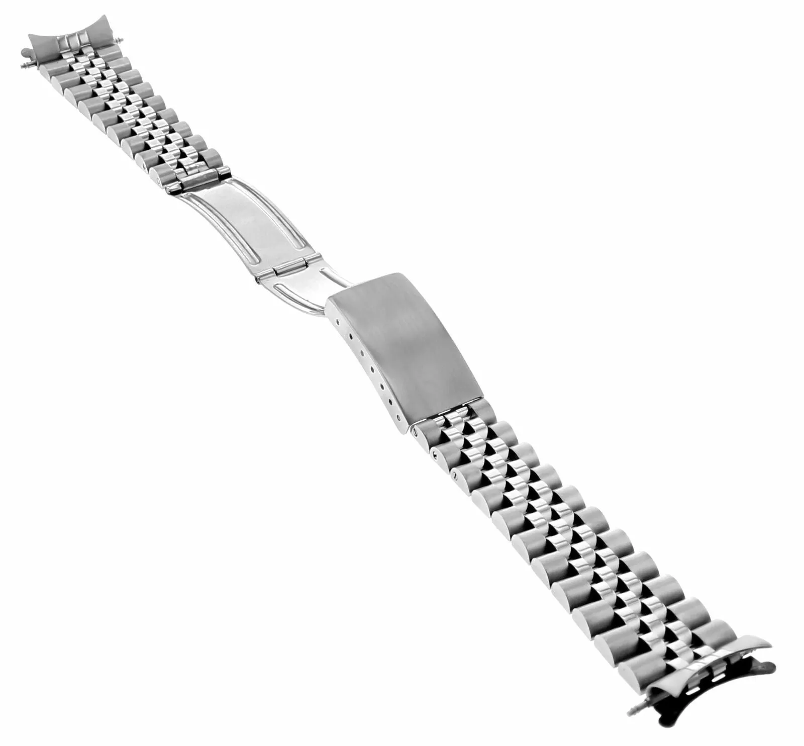 JUBILEE WATCH BAND BRACELET STAINLESS STEEL FOR MEN ROLEX 20MM HEAVY TOP QUALITY