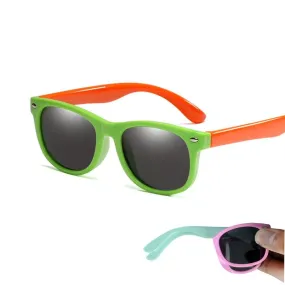 Kids Polarized Sunglasses uV Protection LeadFree Flexible Rubber Frame