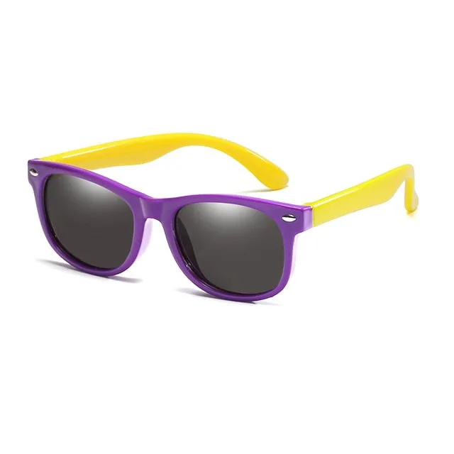 Kids Polarized Sunglasses uV Protection LeadFree Flexible Rubber Frame