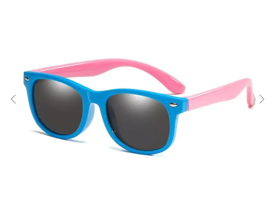 Kids Polarized Sunglasses uV Protection LeadFree Flexible Rubber Frame