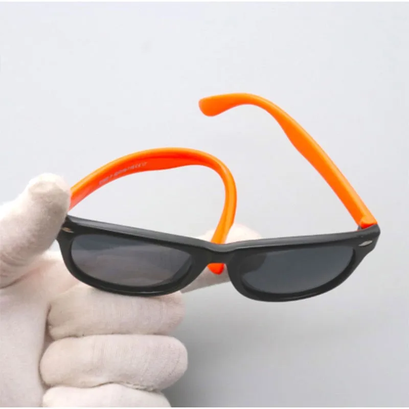 Kids Polarized Sunglasses uV Protection LeadFree Flexible Rubber Frame