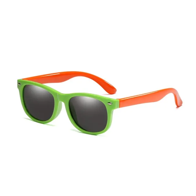 Kids Polarized Sunglasses uV Protection LeadFree Flexible Rubber Frame