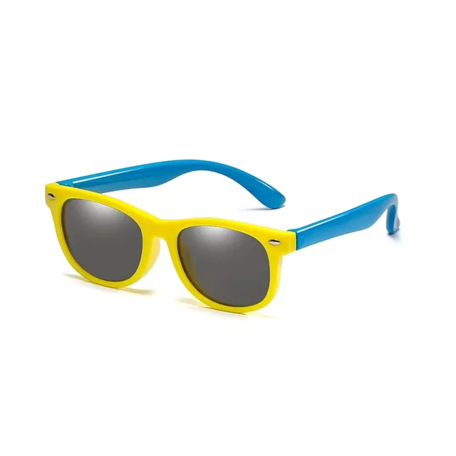 Kids Polarized Sunglasses uV Protection LeadFree Flexible Rubber Frame