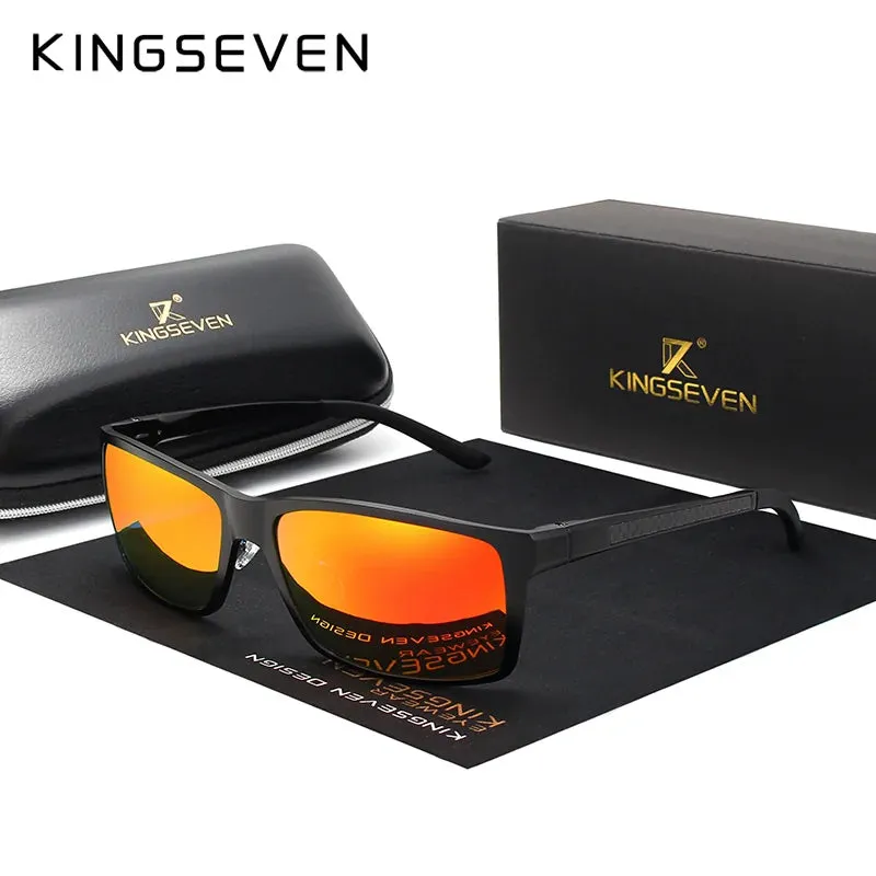 KINGSEVEN Aluminum Magnesium Polarized Driving Sunglasses