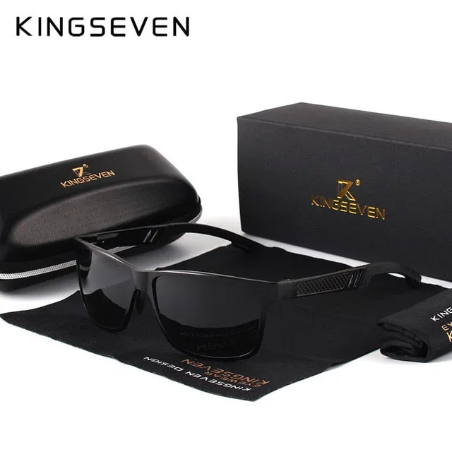 KINGSEVEN Aluminum Magnesium Polarized Driving Sunglasses