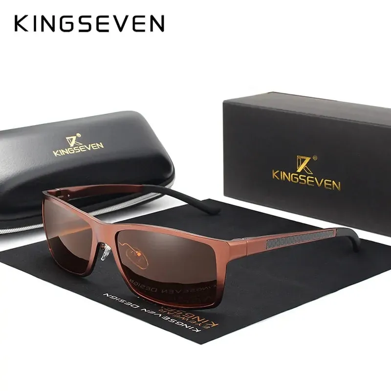 KINGSEVEN Aluminum Magnesium Polarized Driving Sunglasses