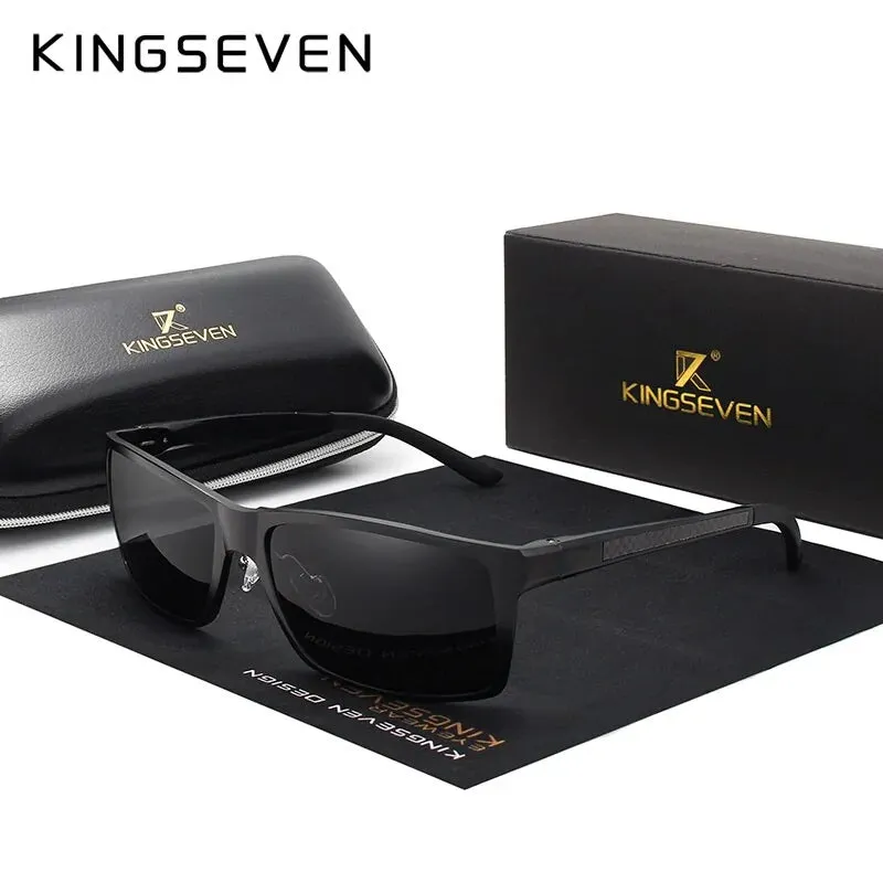 KINGSEVEN Aluminum Magnesium Polarized Driving Sunglasses
