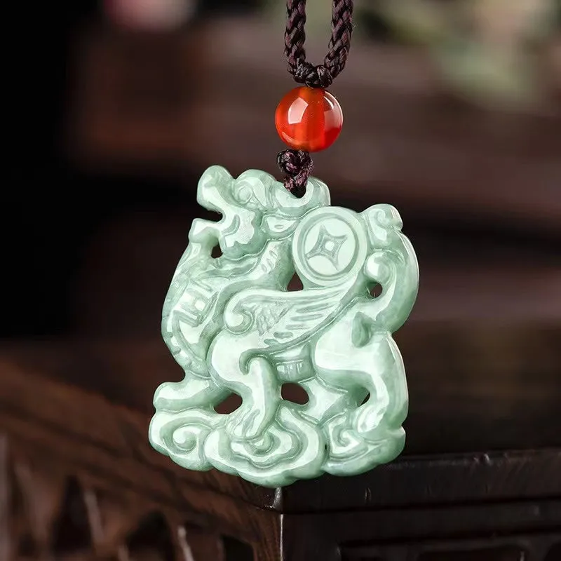 Kirin Jade Pendant-Protection and Longevity