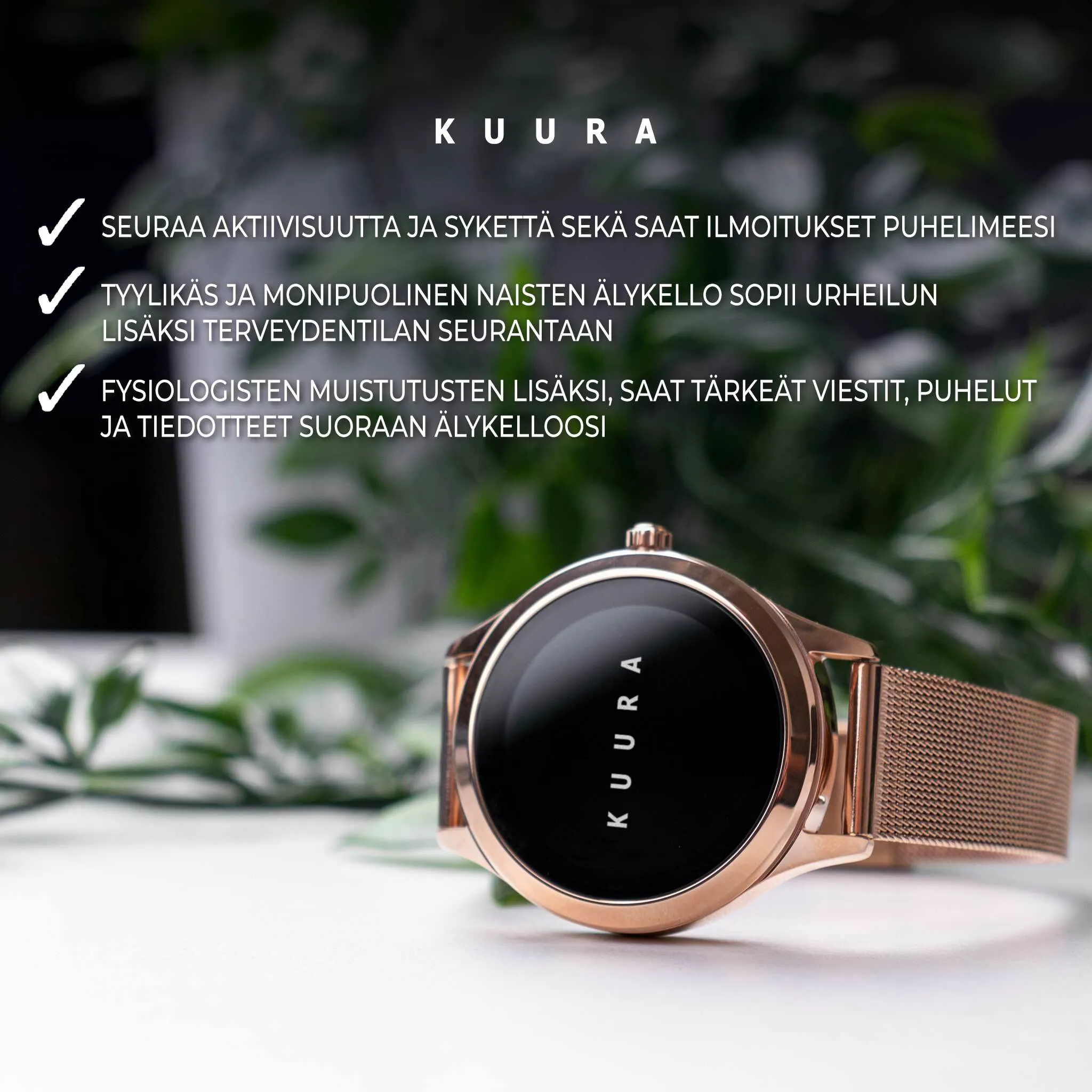 Kuura Smart Watch FW3