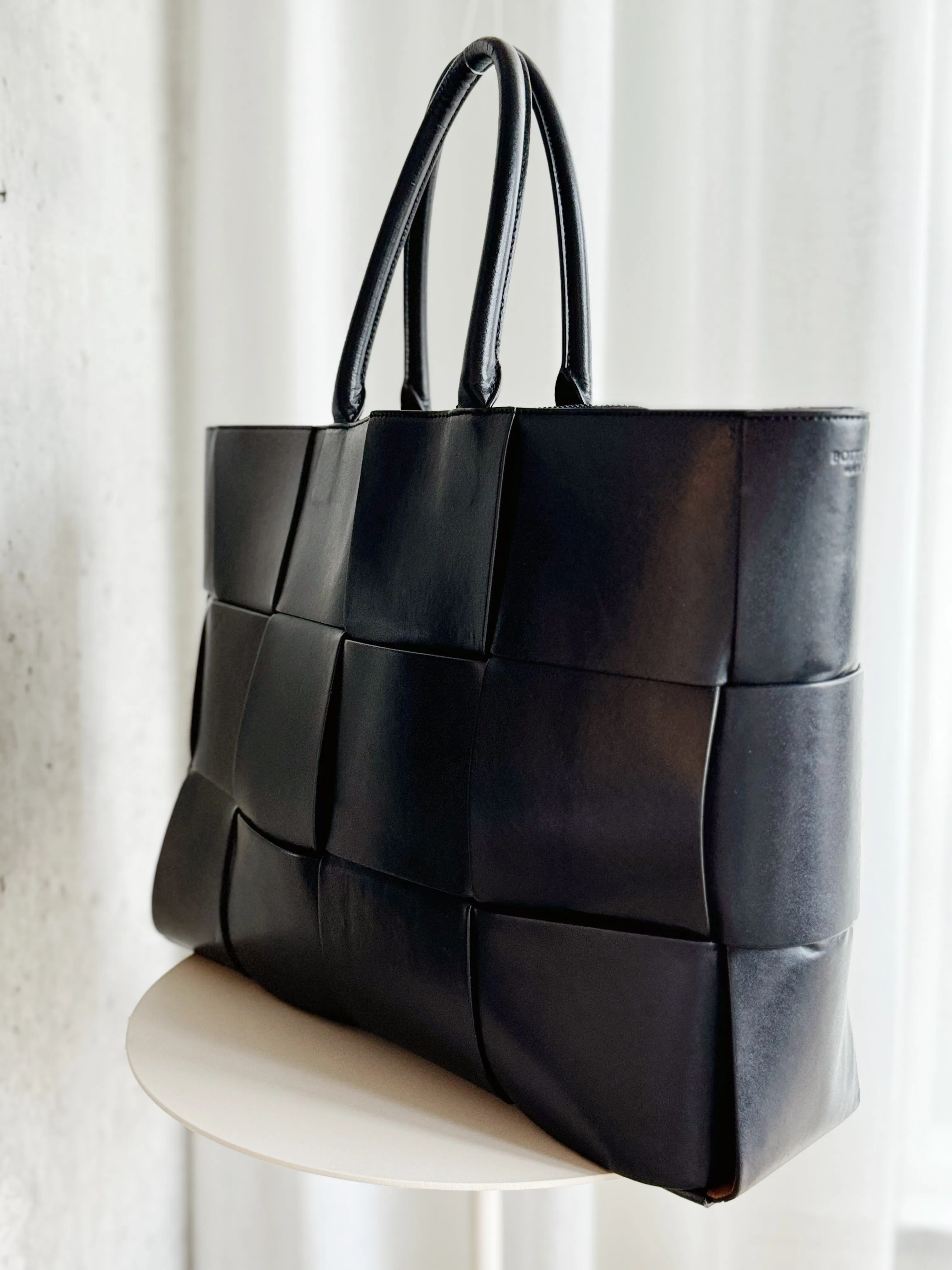 Large Arco Leather Tote Bag