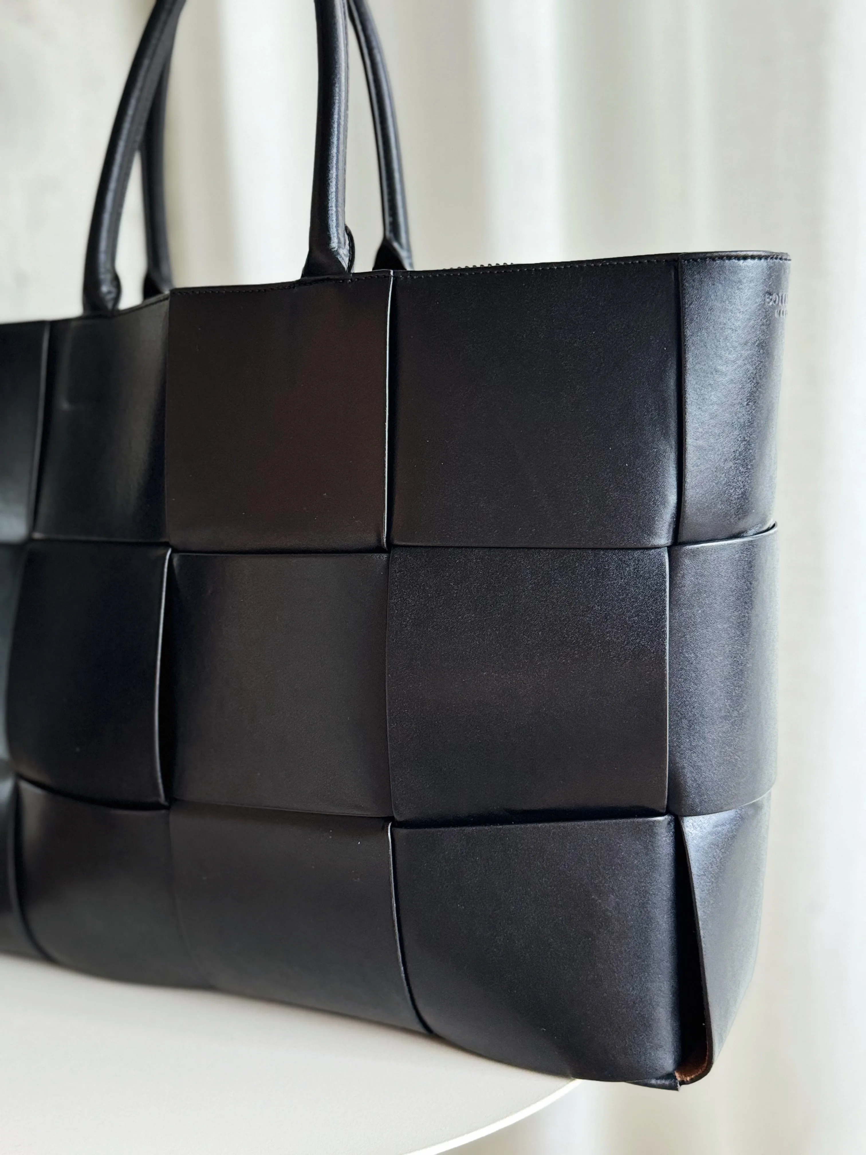 Large Arco Leather Tote Bag