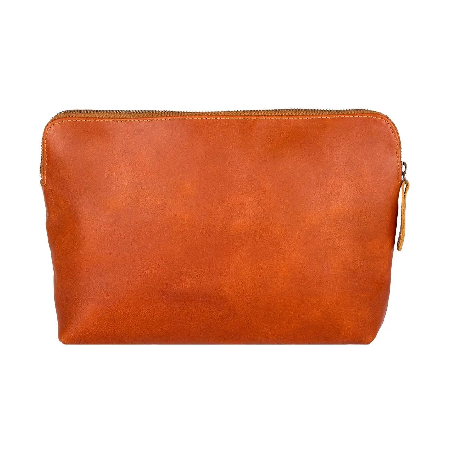 Large Classic Cosmetic Case (Tan)