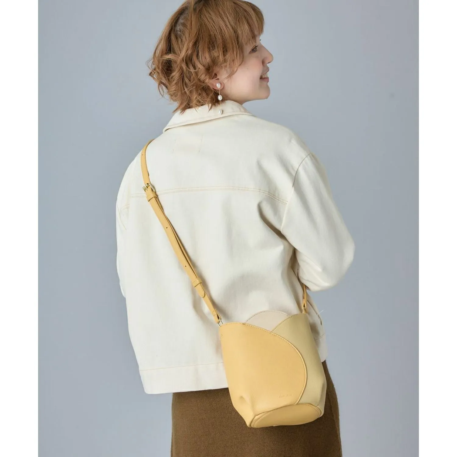 Legato Largo Tulip Faux Leather Series Mini Shoulder Bag