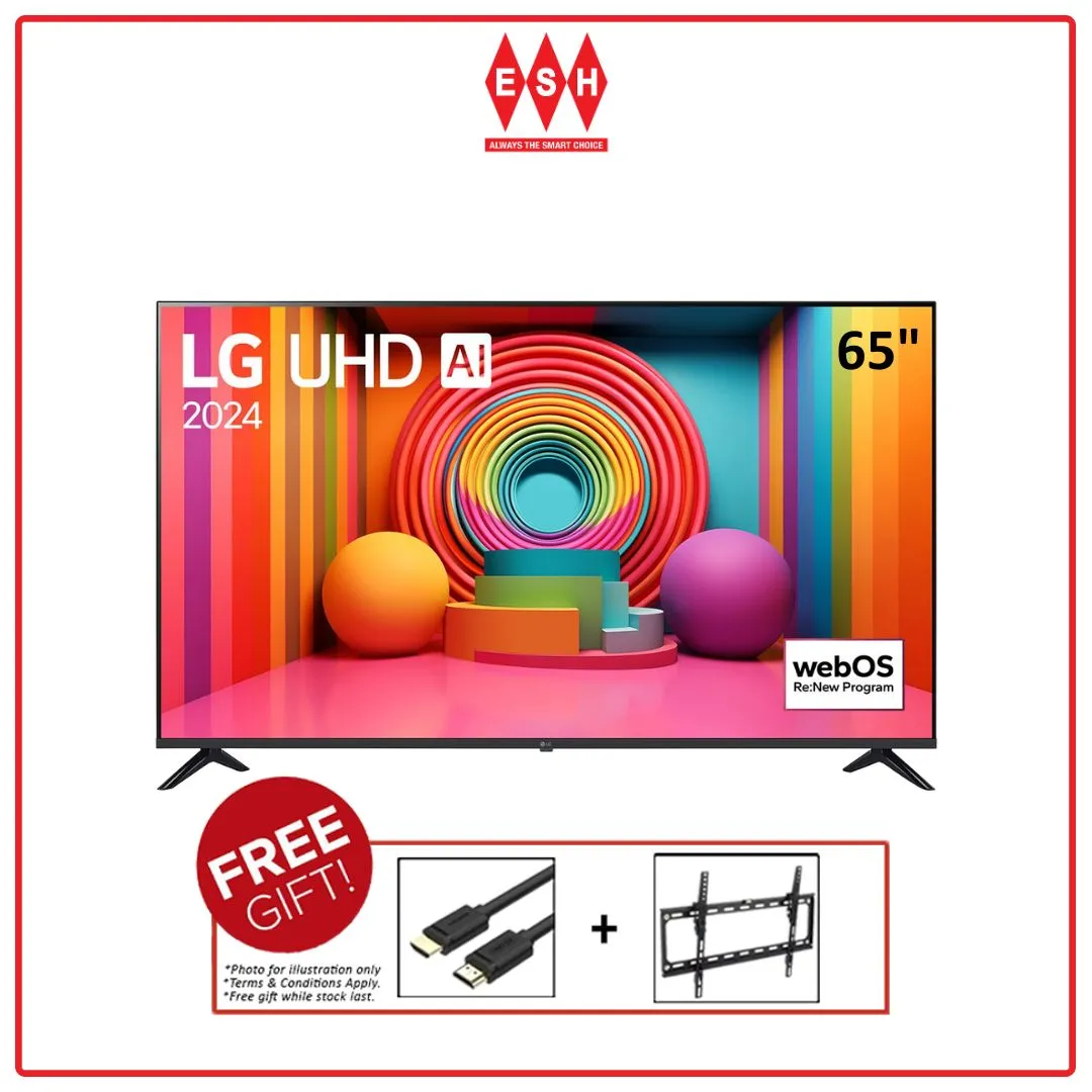 LG 65UT7350PSB 65 Inch UT75 UHD Smart TV (2024)